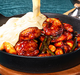 콘치즈범벅바베큐 (순살)